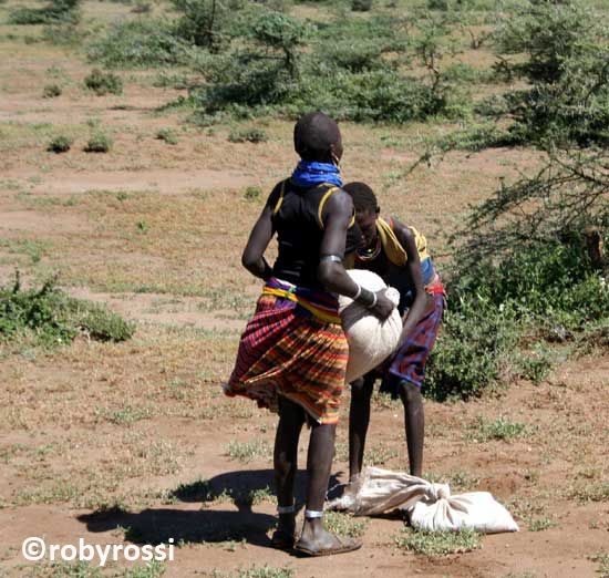 pozzi d'acqua in Karamoja