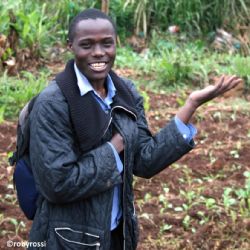 Maurice allo slum di Kibera - reportage Kenya