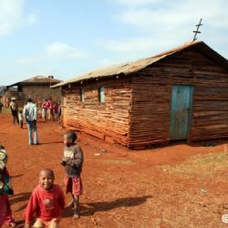 slum di Nyeri - reportage Kenya