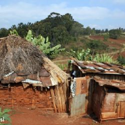 slum di Nyeri - reportage Kenya