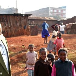 slum di Nyeri - reportage Kenya