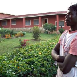 Bruno Portabene all'orfanotrofio di Malindi - reportage Kenya