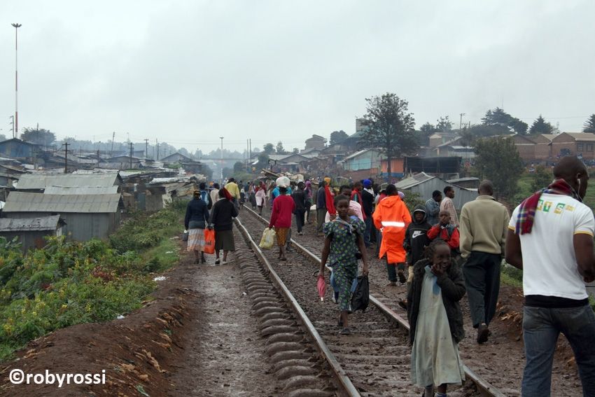 baraccopoli di Kibera - reportage Kenya