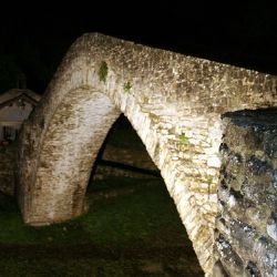 Portico di Romagna in notturna