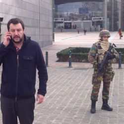 salvini a bruxelles sul luogo delle stragi