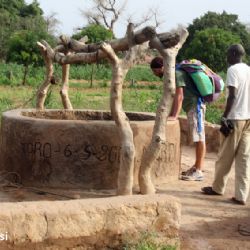 pozzo d'acqua nei Pays Dogon