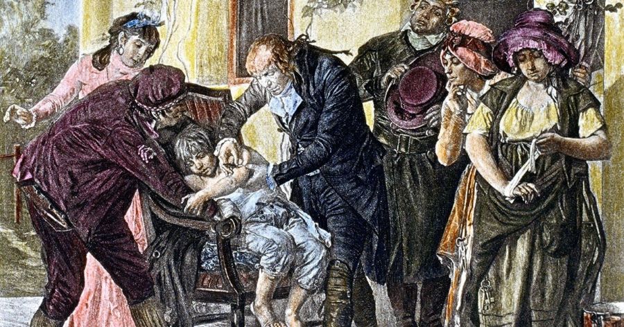 la prima vaccinazione di edward jenner