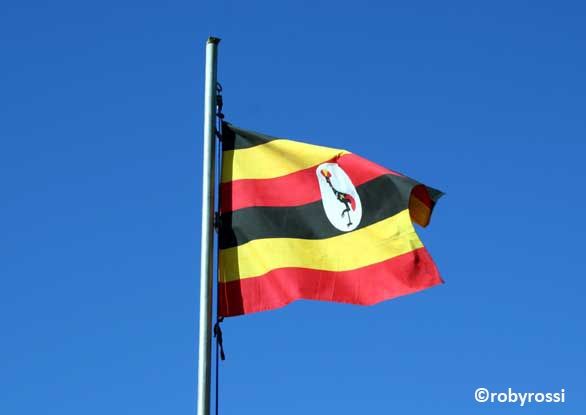 bandiera dell'Uganda