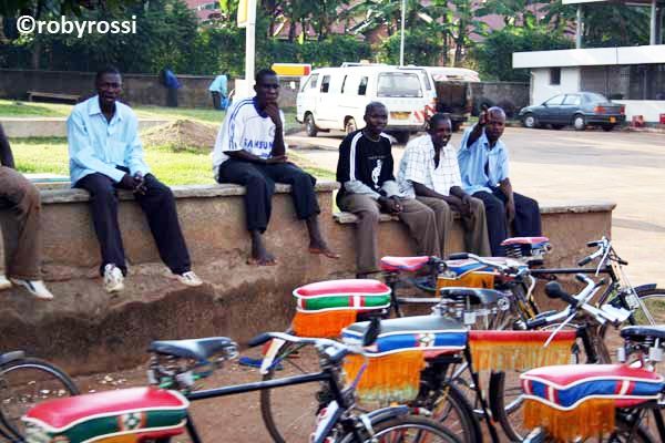 bicitaxi a Kampala