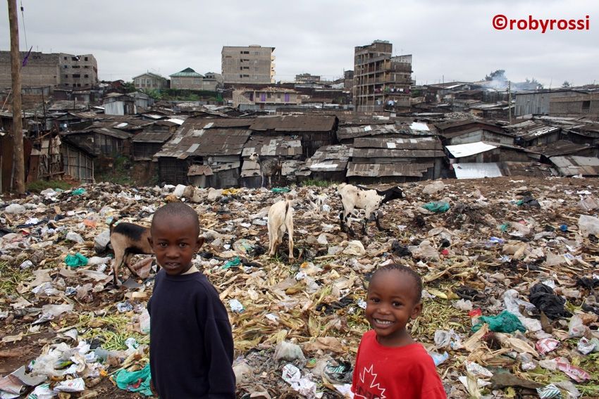 Slum di Kibera - Nairobi