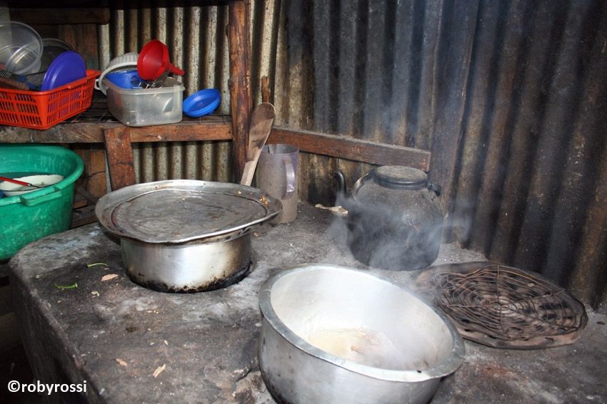 cucina dello slum di Soweto