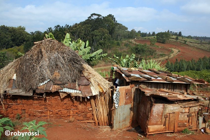 allo slum di Nyeri 