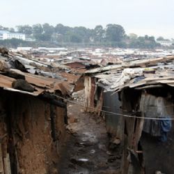 slum di Kibera - Kenya