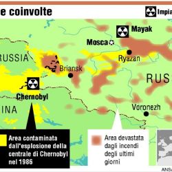 cartina Chernobyl