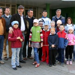 reportage dalla Bielorussia - gruppo di volontari a Minsk