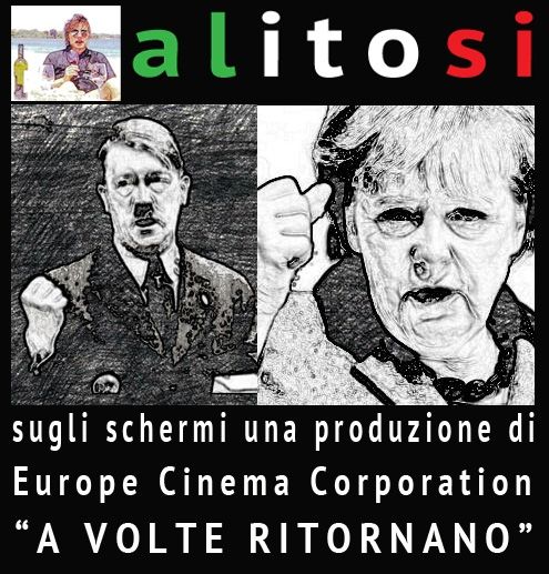 la nuova guerra Merkel come Hitler